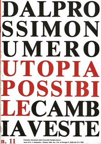 Utopia possibile n° 11