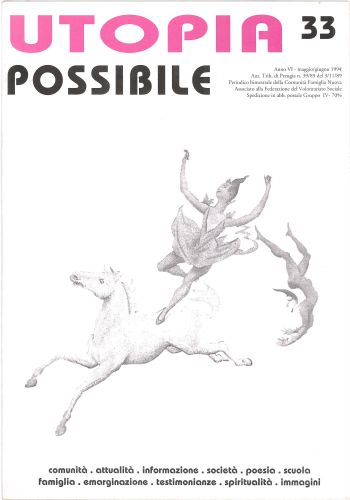 Utopia possibile n° 33