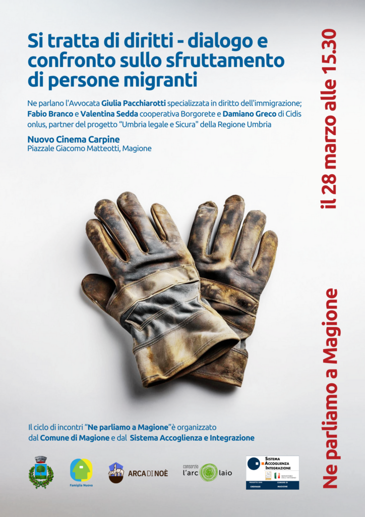 Si tratta di diritti - dialogo e confronto sullo sfruttamento di persone migranti